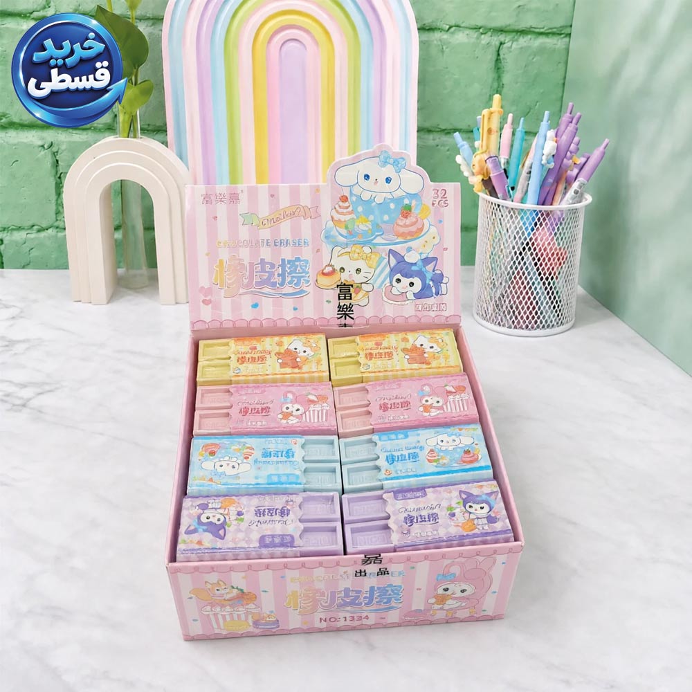پاکن طرح شکلات تخته ای سانریو