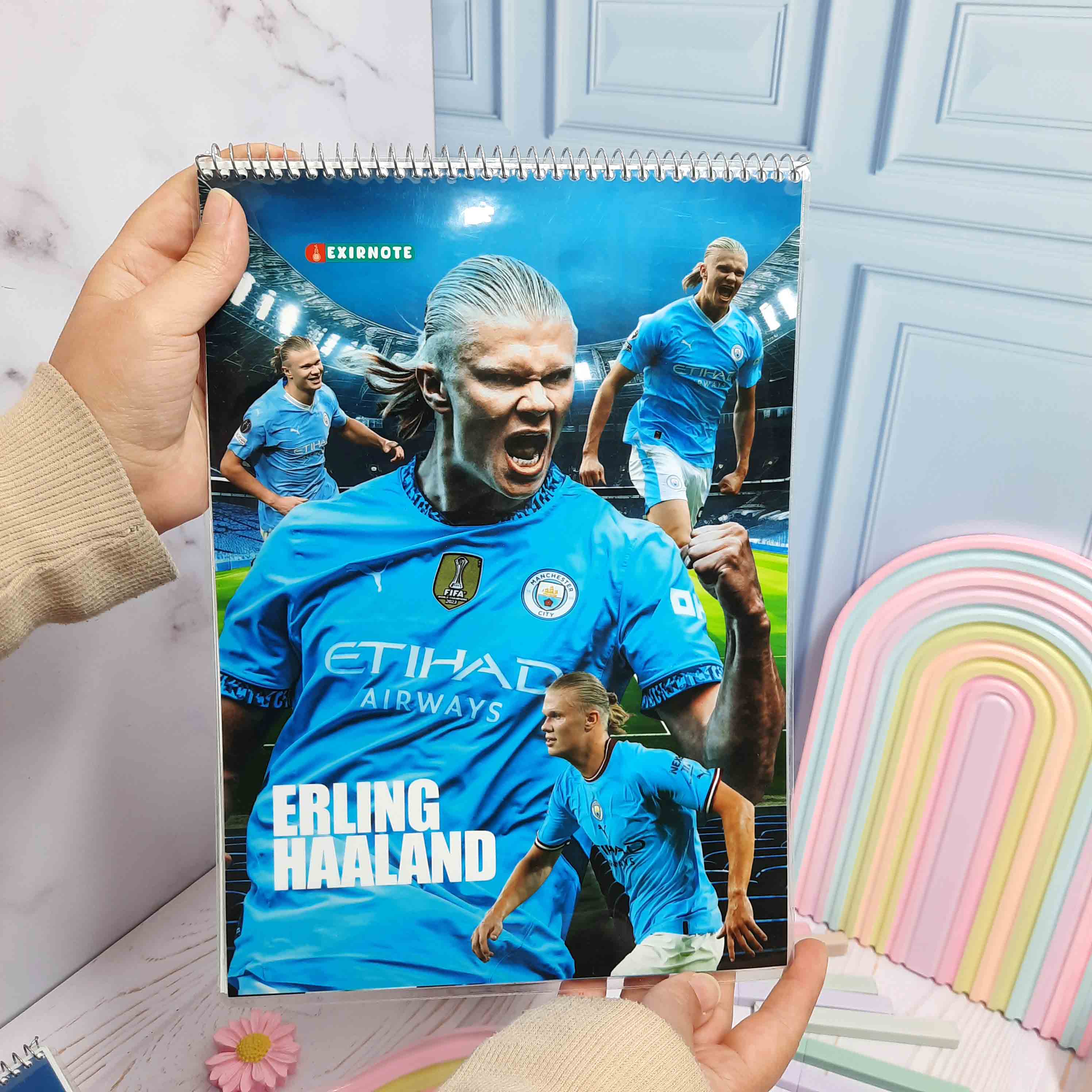 دفتر نقاشی a4  پشت وایت بردی فوتبالی 2660