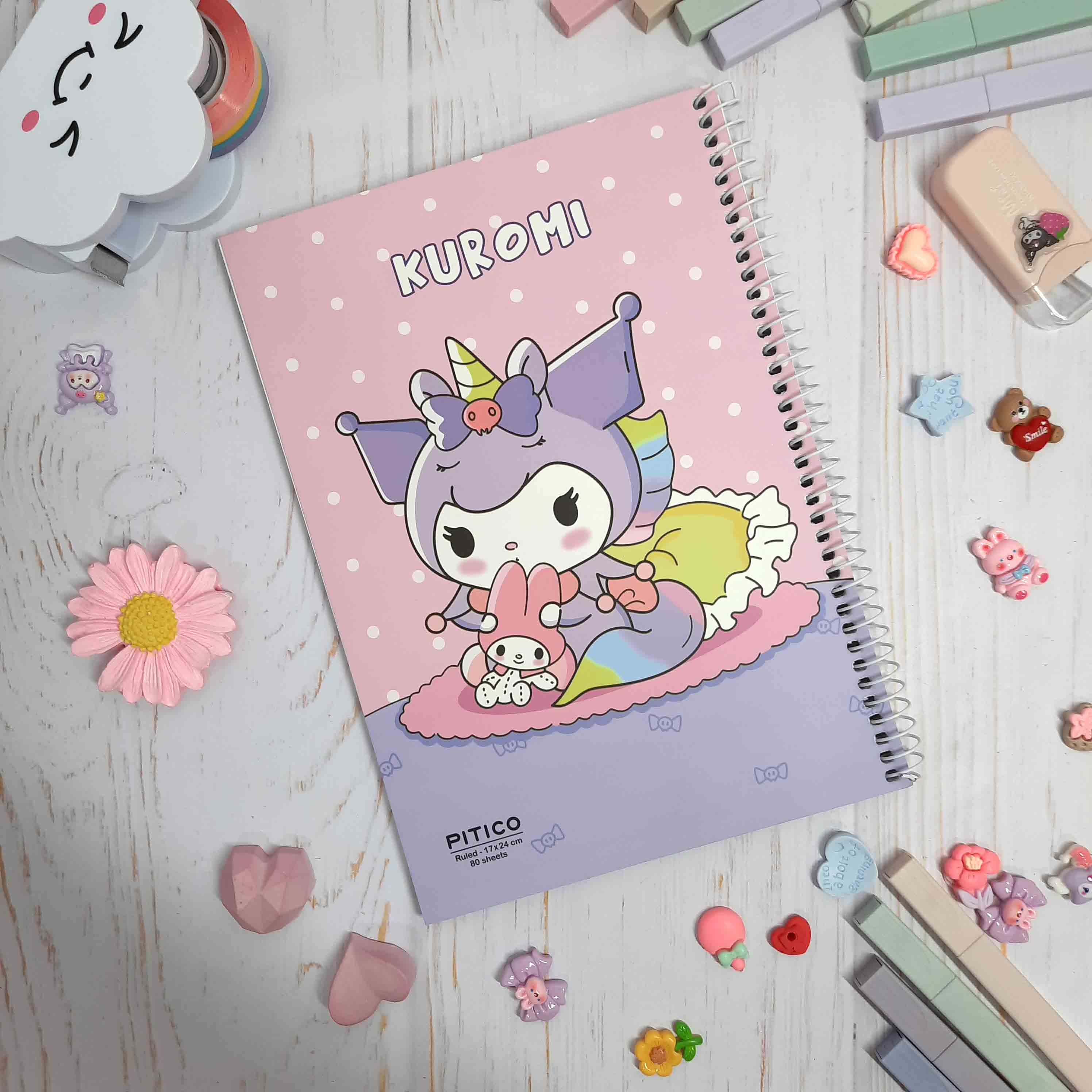 دفتر 80 برگ کرومی پیتیکو 353