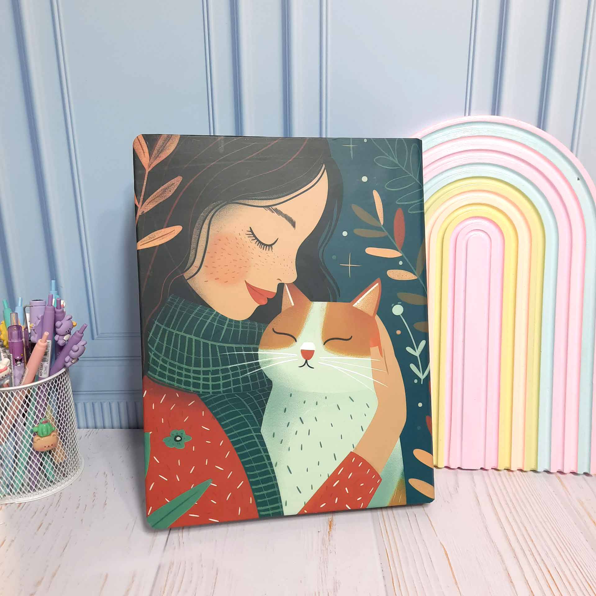 دفتر کلاسور قفل فلزی 26 سوراخ 100 برگ پاییزان