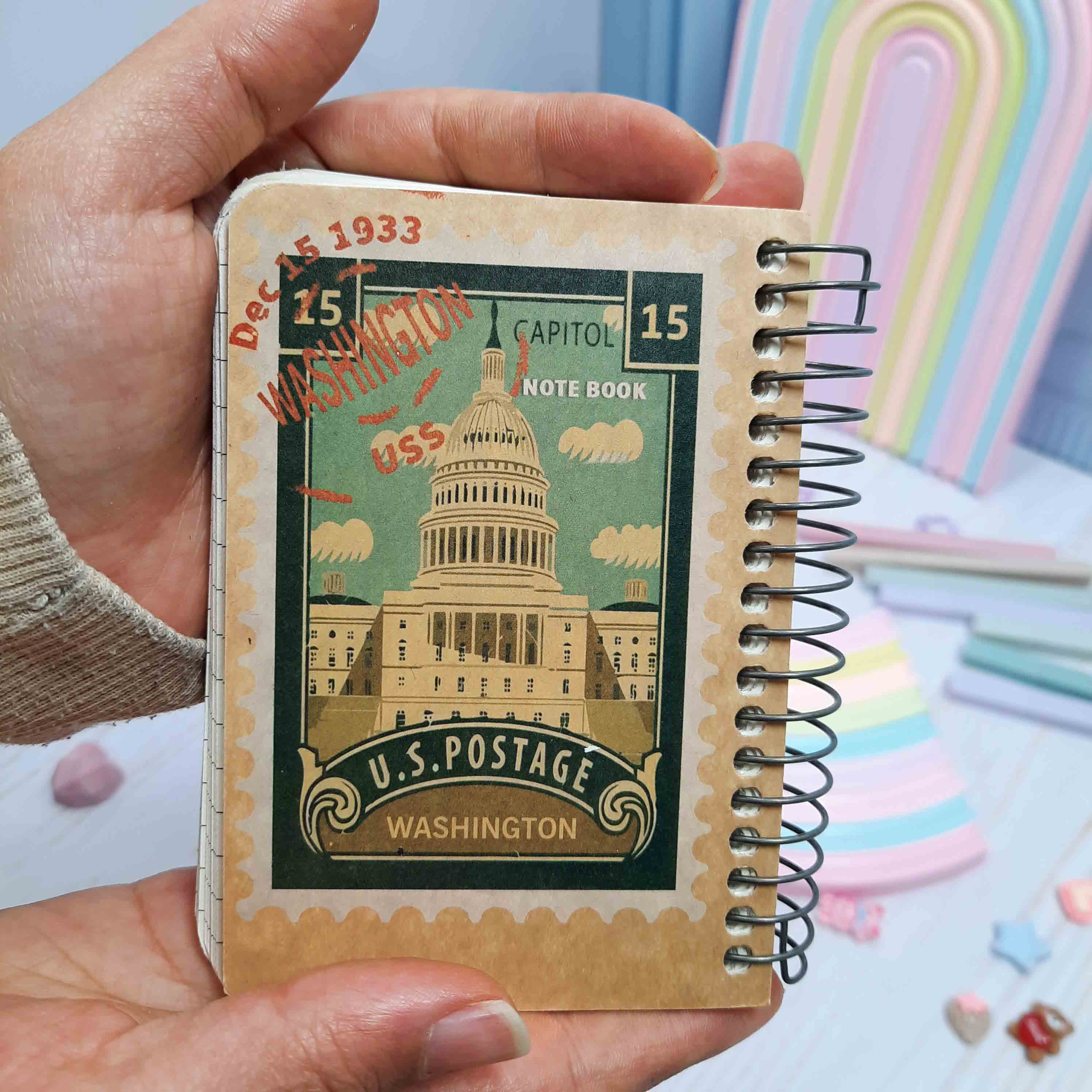 دفترچه کرافت A6
