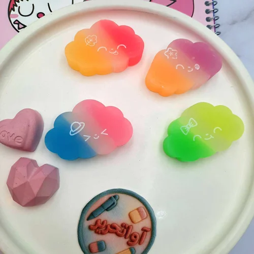 پاکن ابری ژله ای طیف رنگی