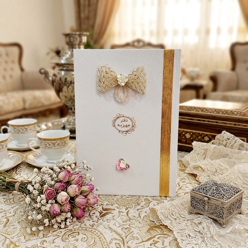 دفتر جهیزیه پاپیونی