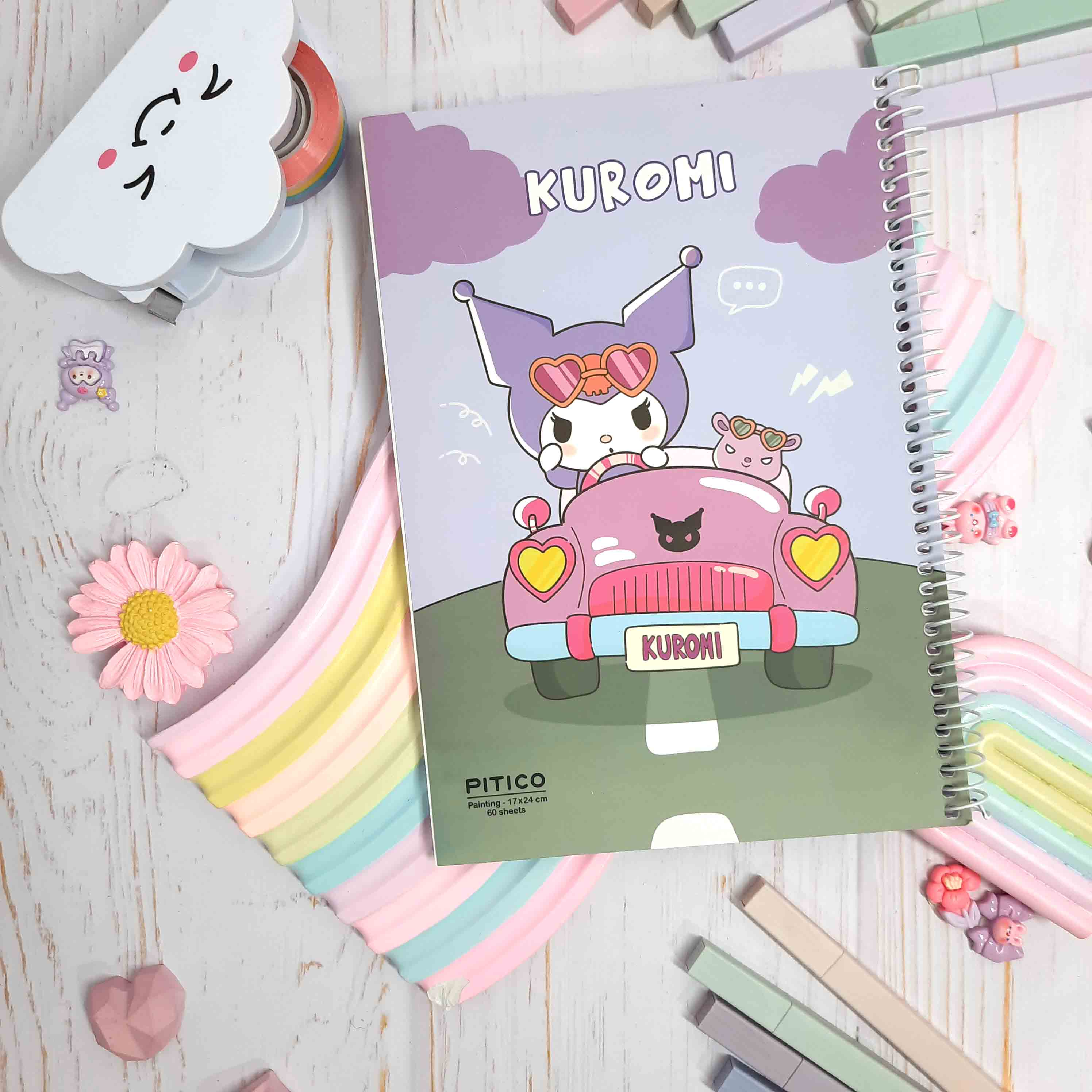 دفتر نقاشی 60 برگ کرومی پیتیکو 354